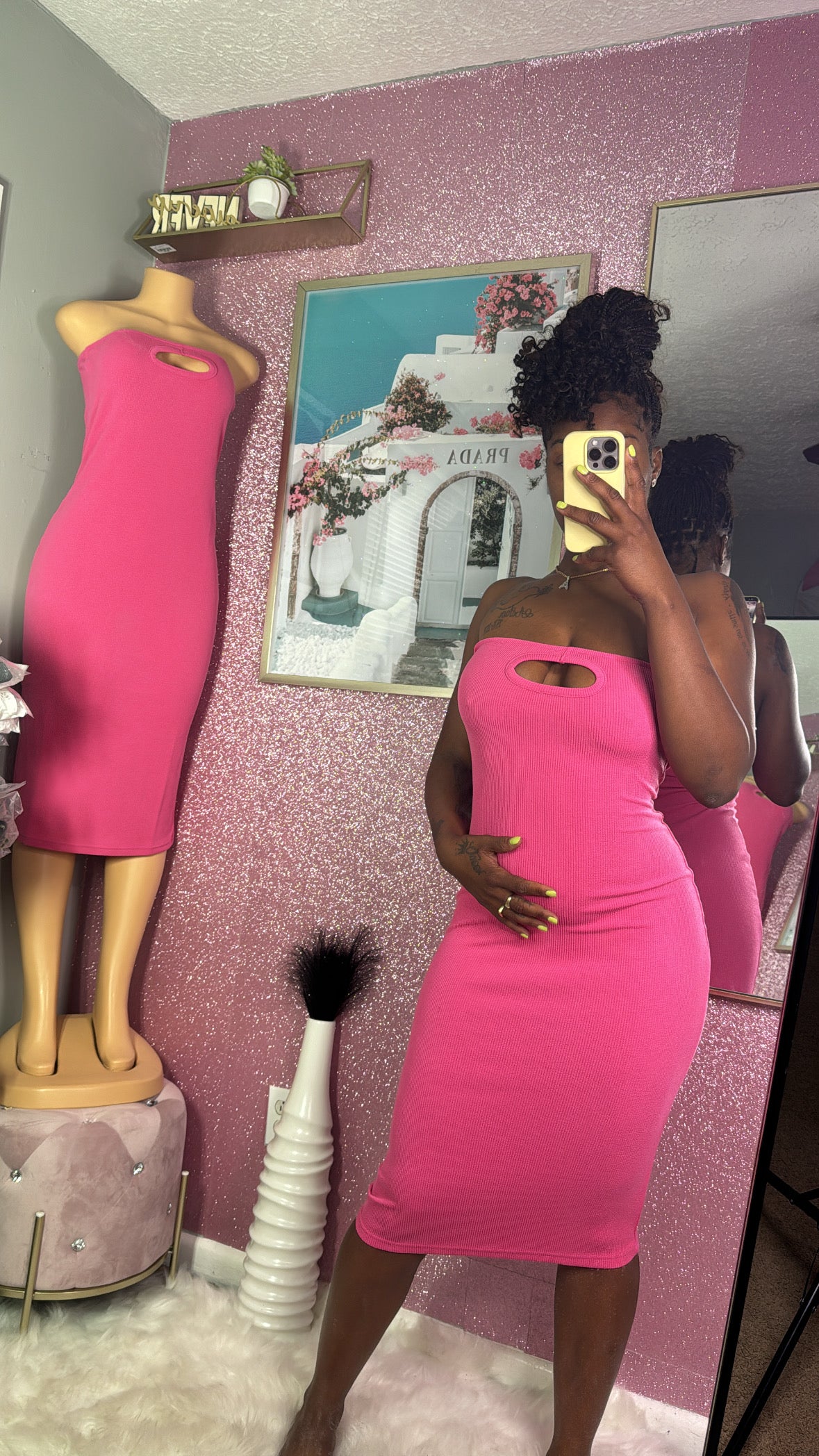 Sweet Sculpt Midi Dress