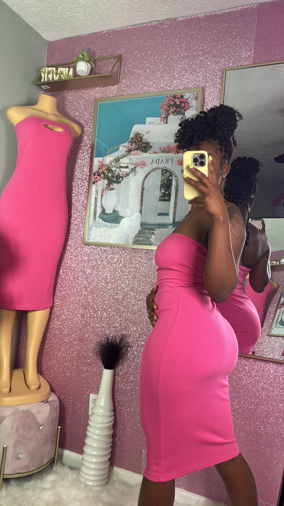 Sweet Sculpt Midi Dress