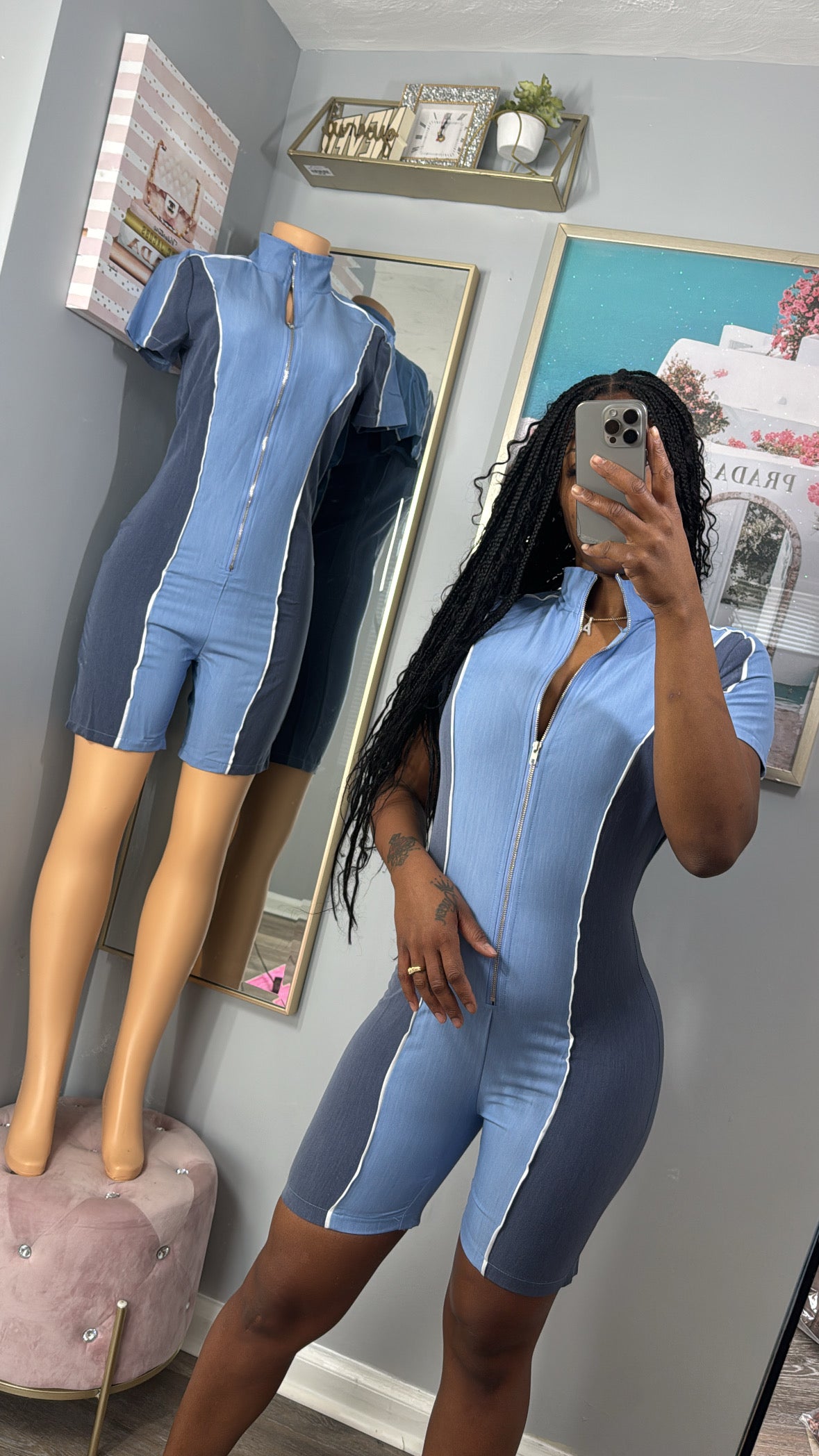 Denim Dream Romper