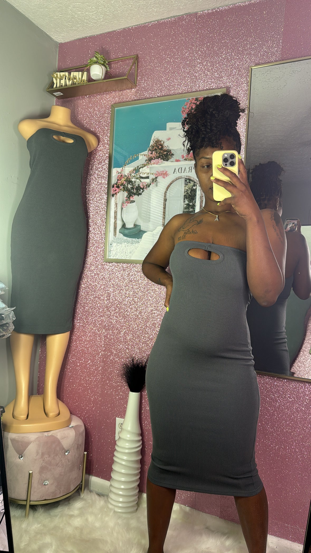 Sweet Sculpt Midi Dress