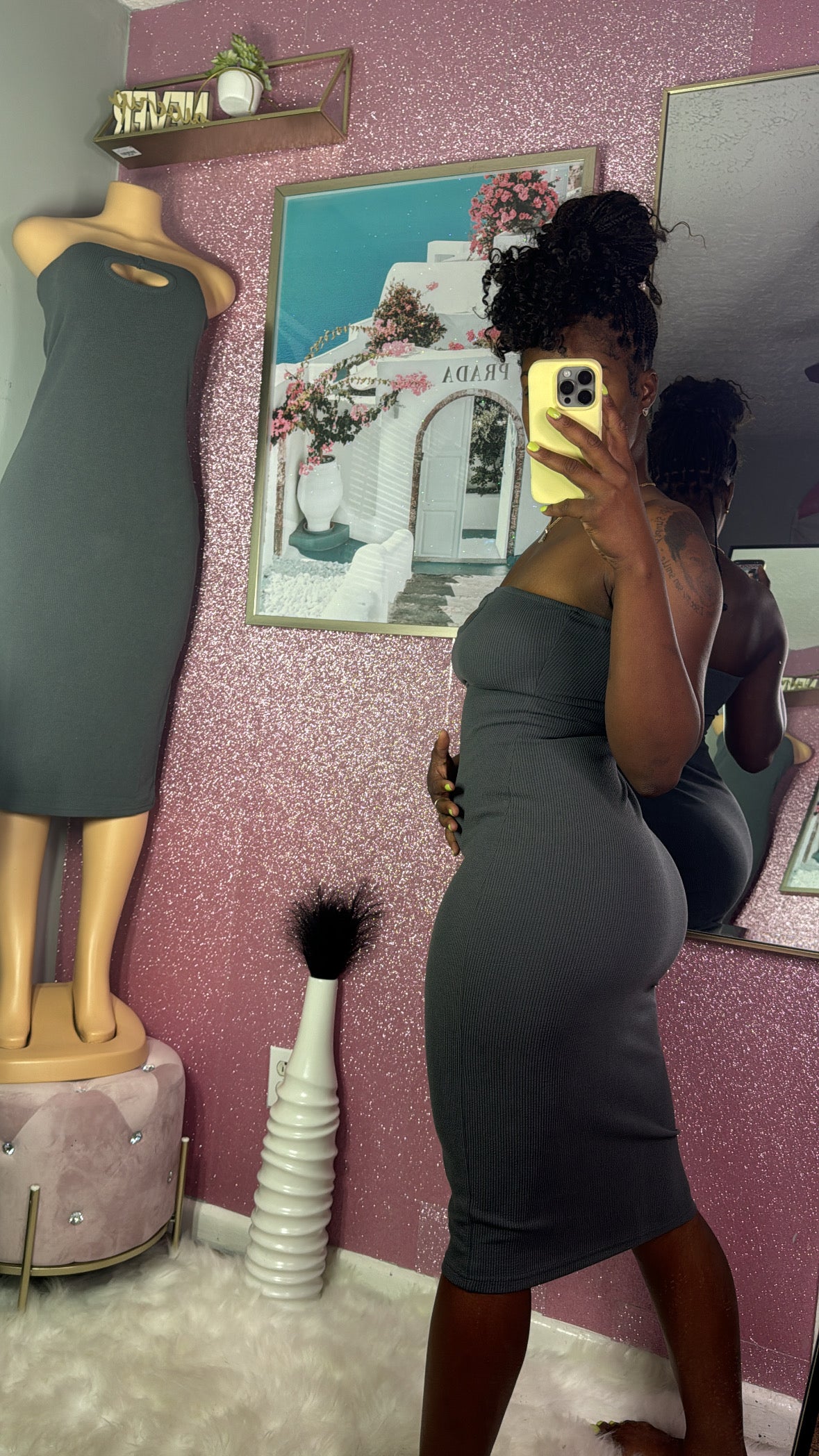 Sweet Sculpt Midi Dress