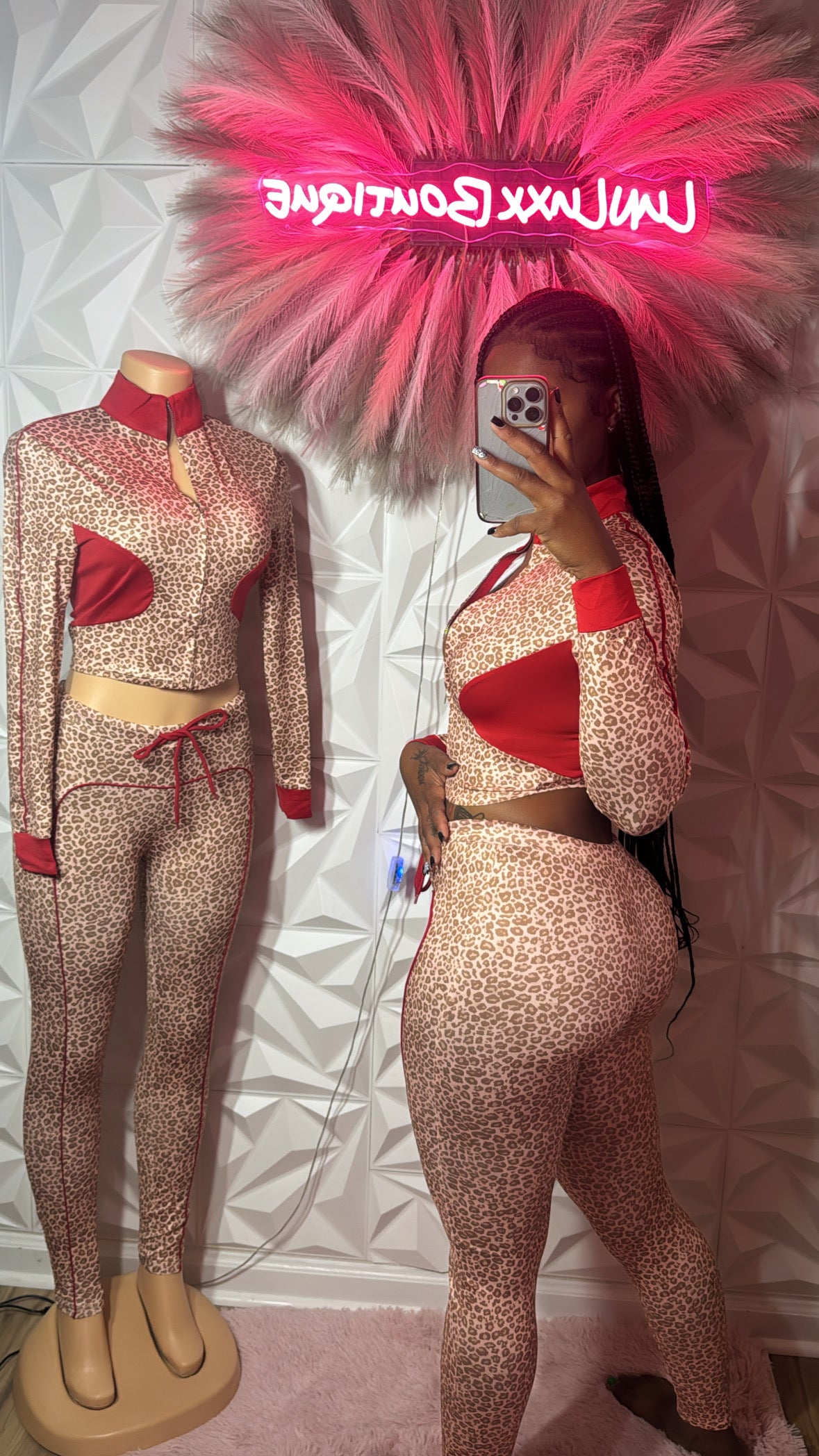 Leopard Luxe Two-Piece Set