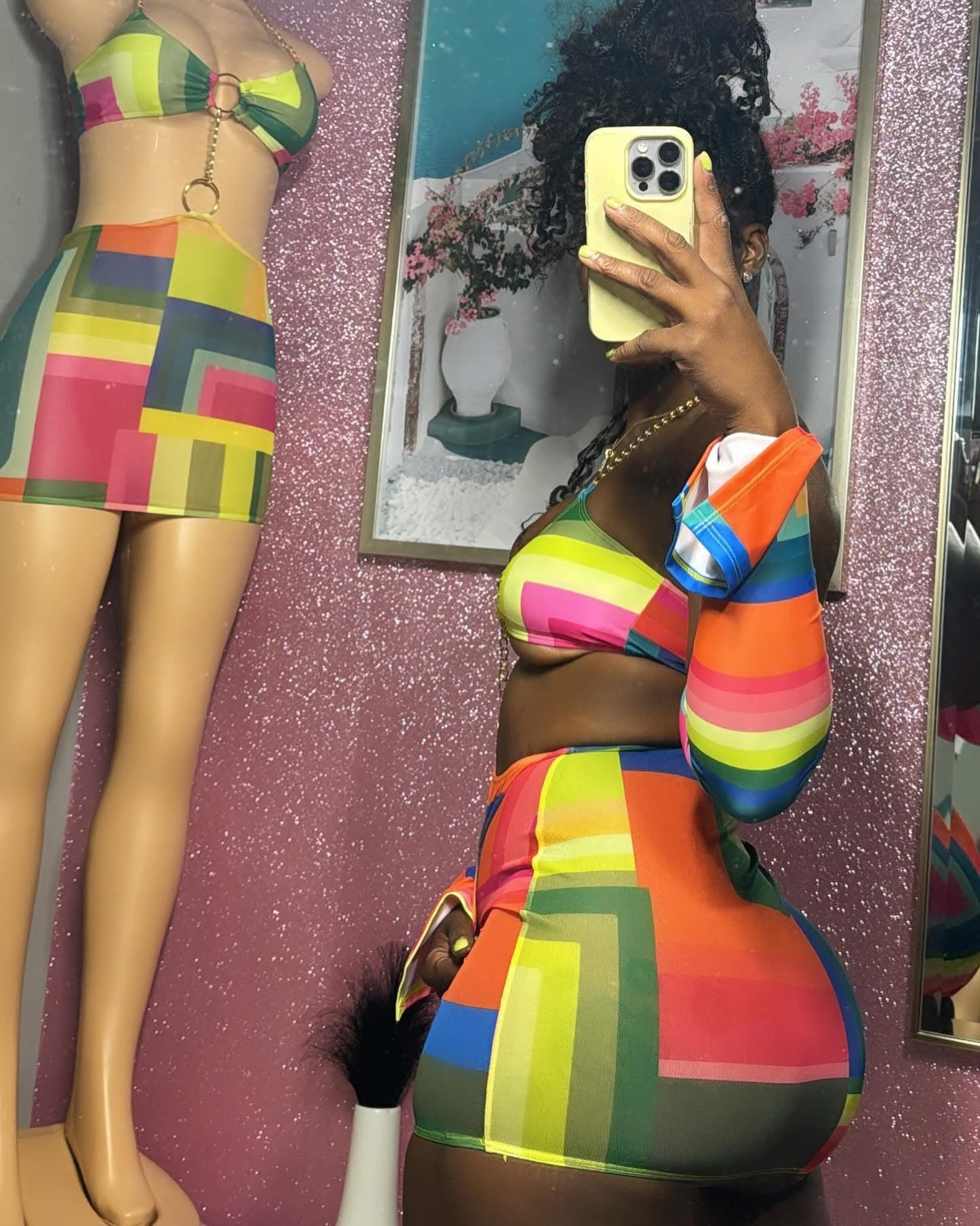Color Pop Chain Set