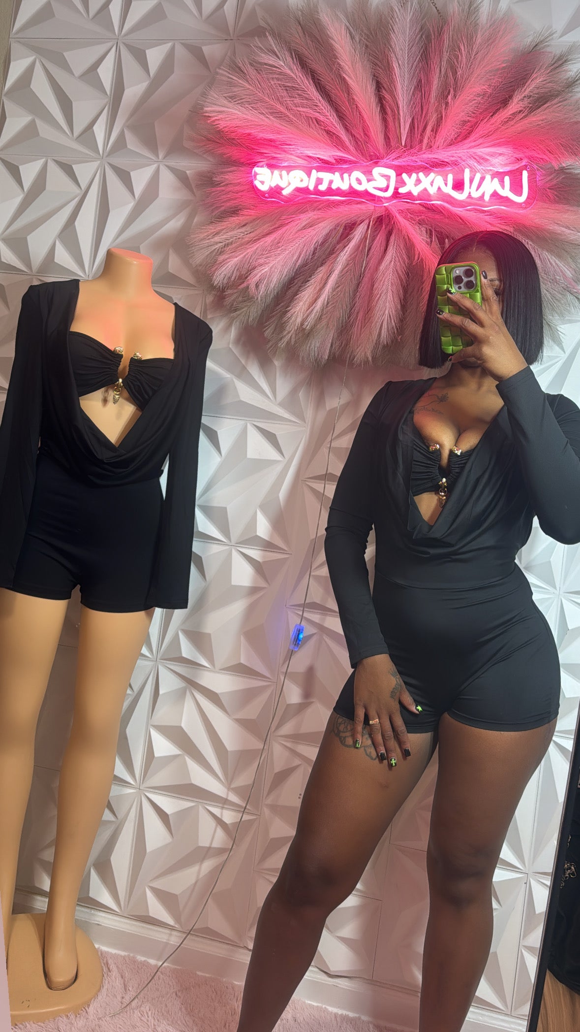 Midnight Allure Romper