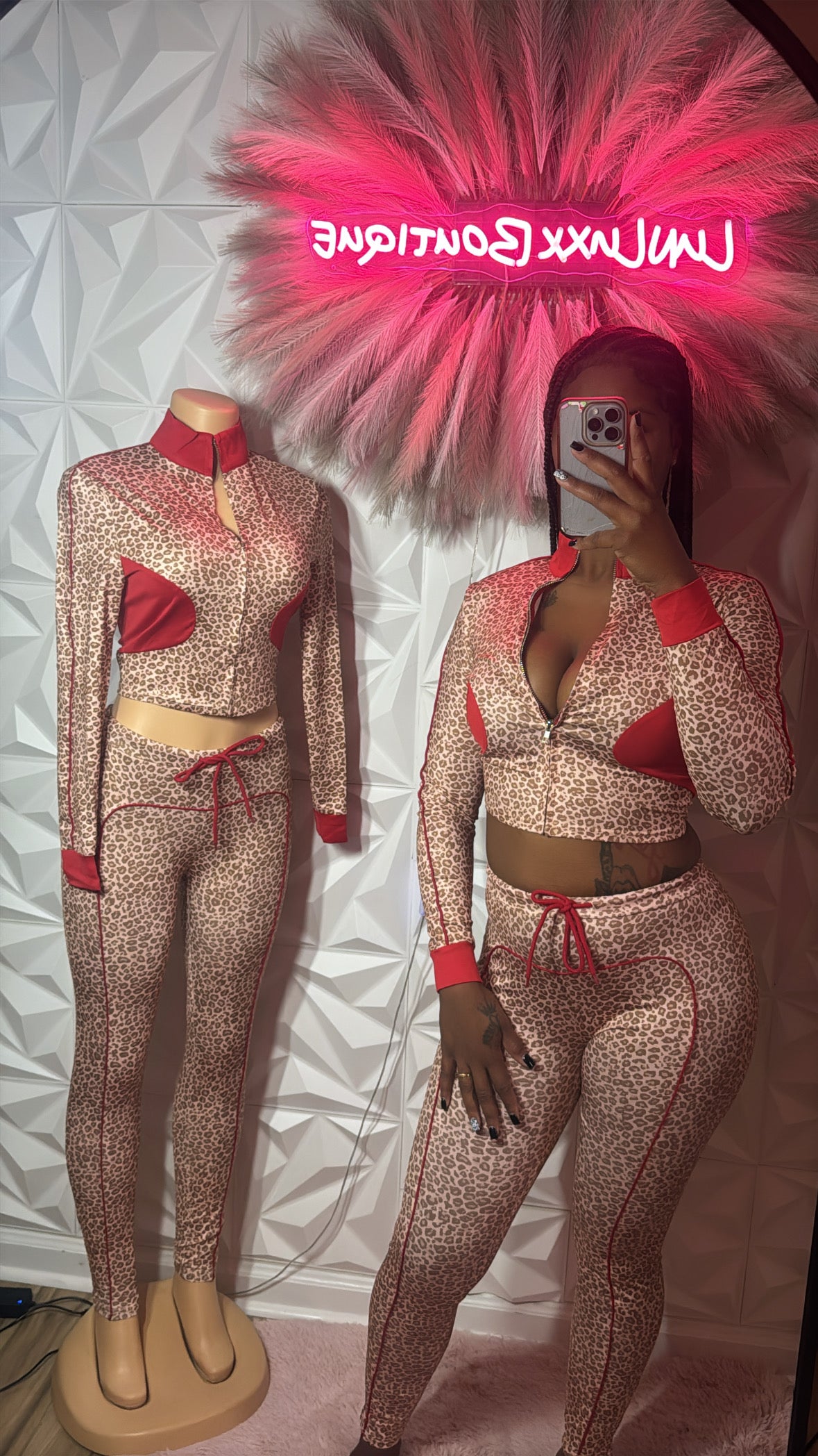 Leopard Luxe Two-Piece Set