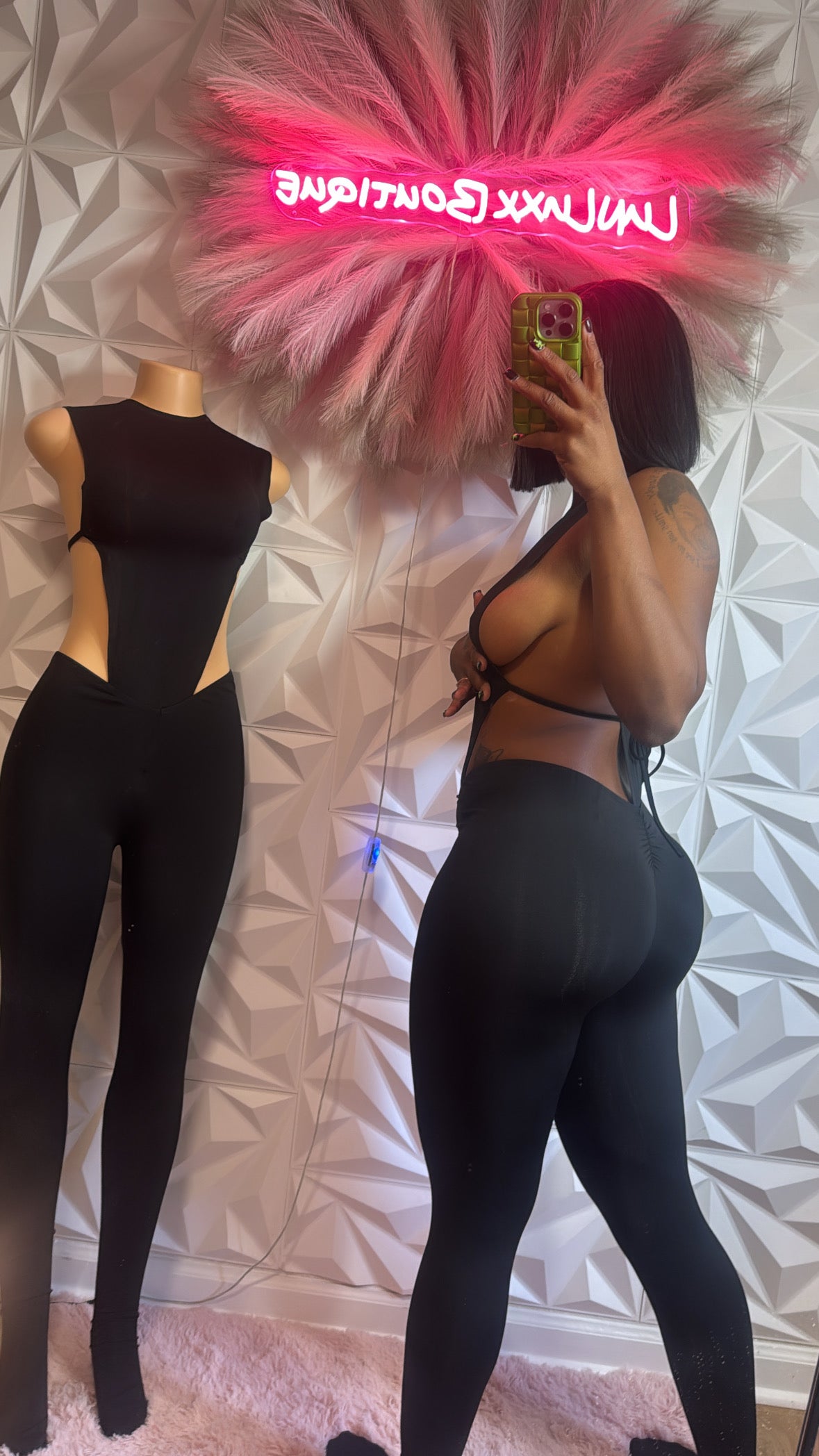 Sculpted Cutout Jumpsuit