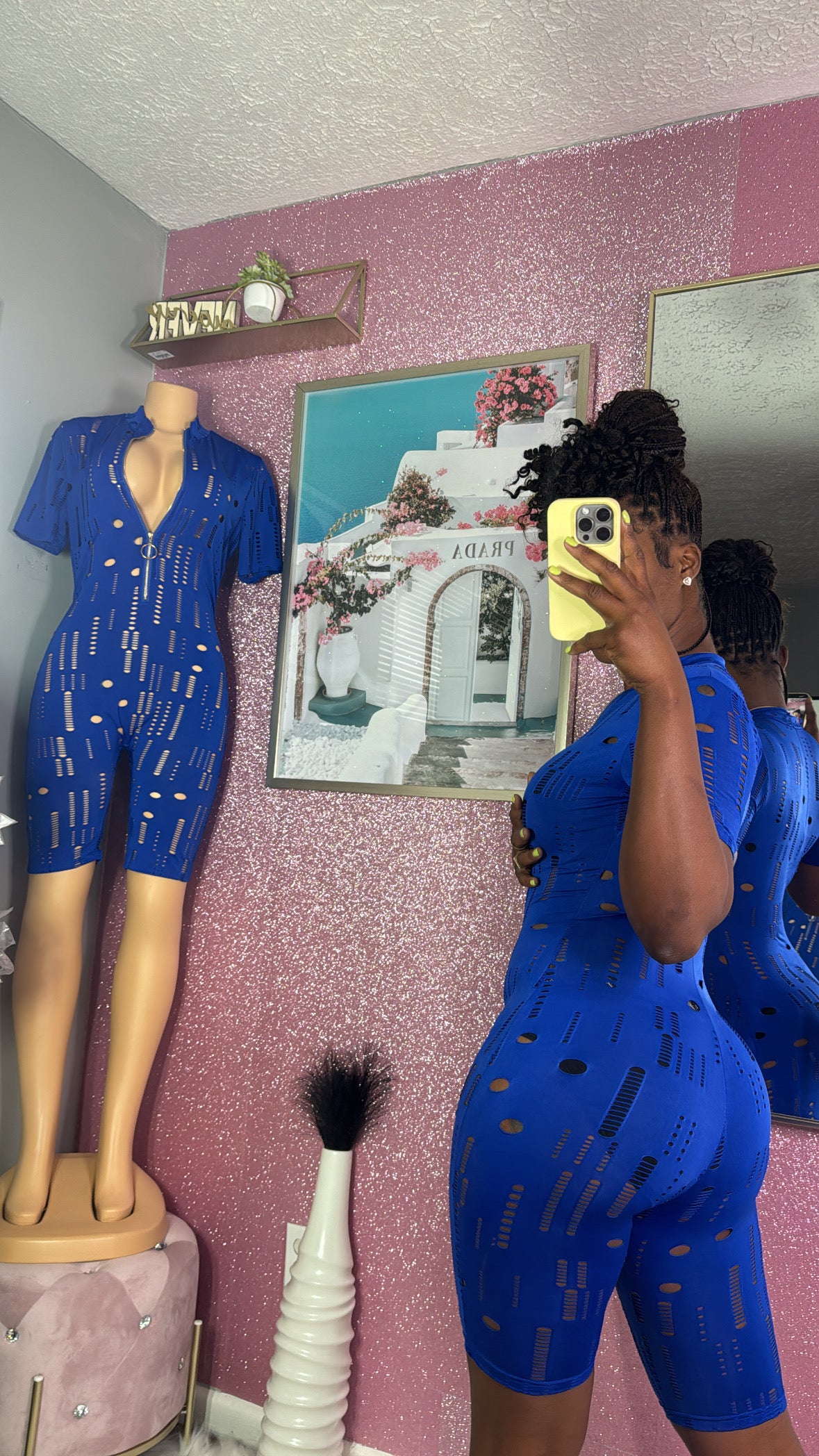 Royal Edge Romper