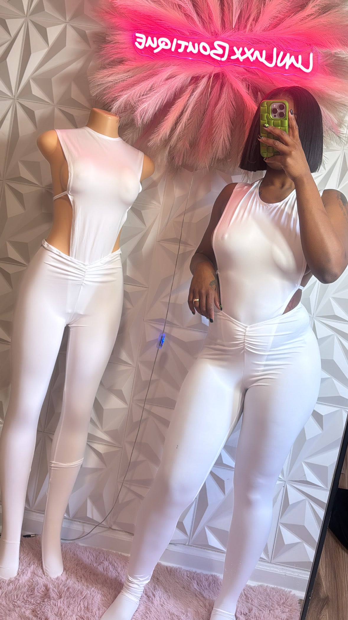 Sculpted Cutout Jumpsuit