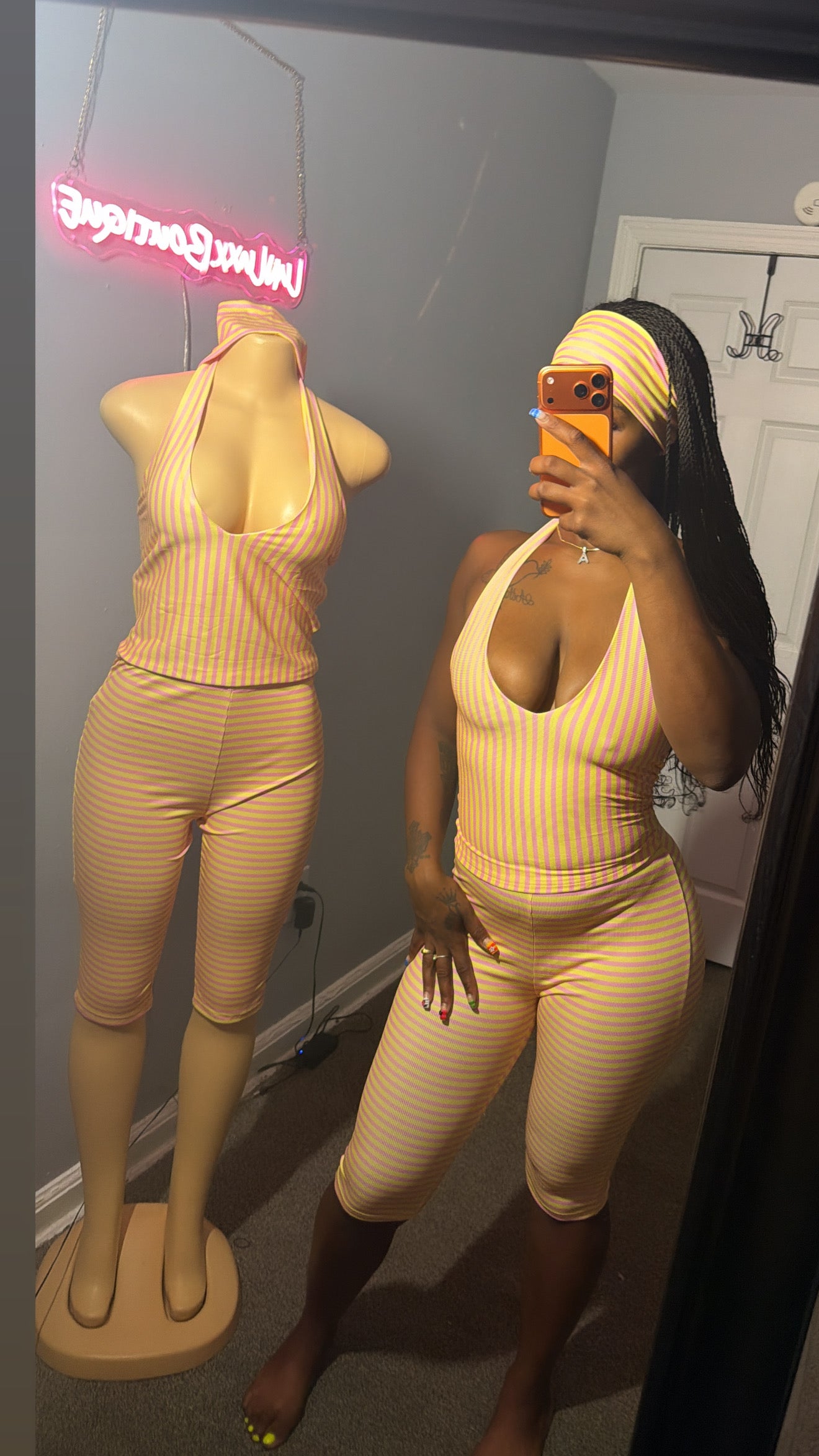 Summer Escape Ribbed Romper