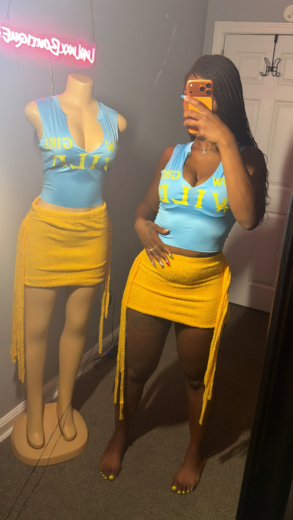 Wild Girl Fringe Set