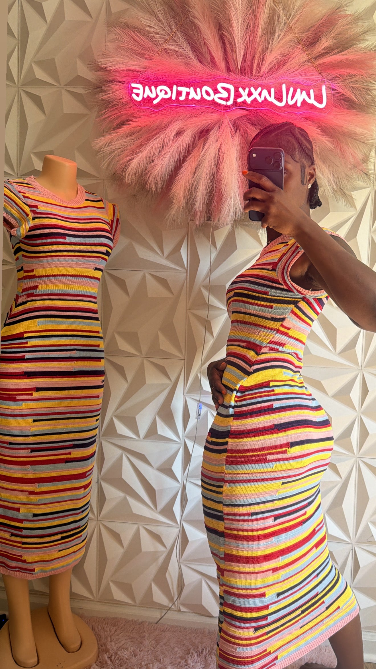 Sunset Drip Maxi Dress