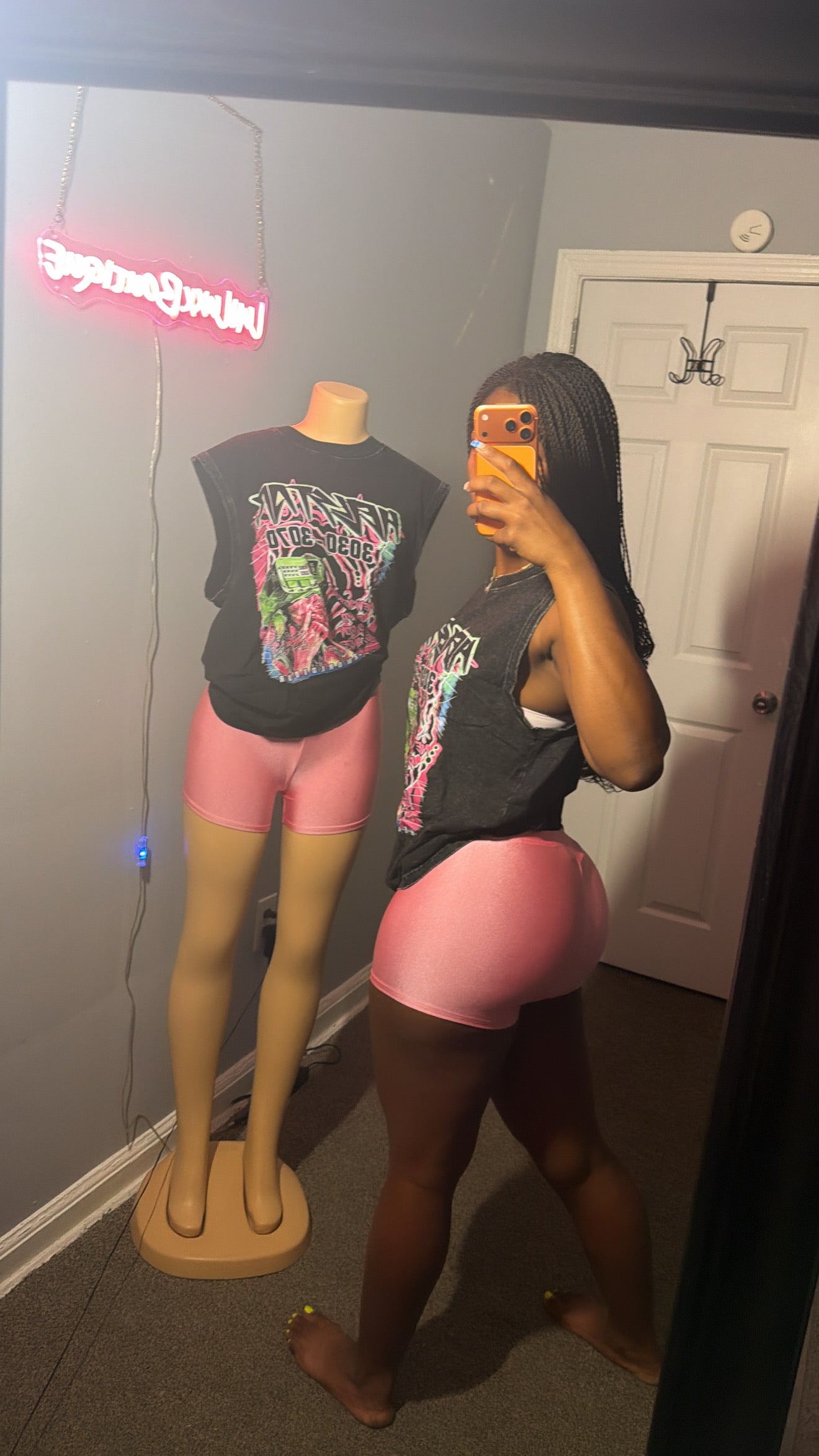 Neon Dreams Graphic Short Set