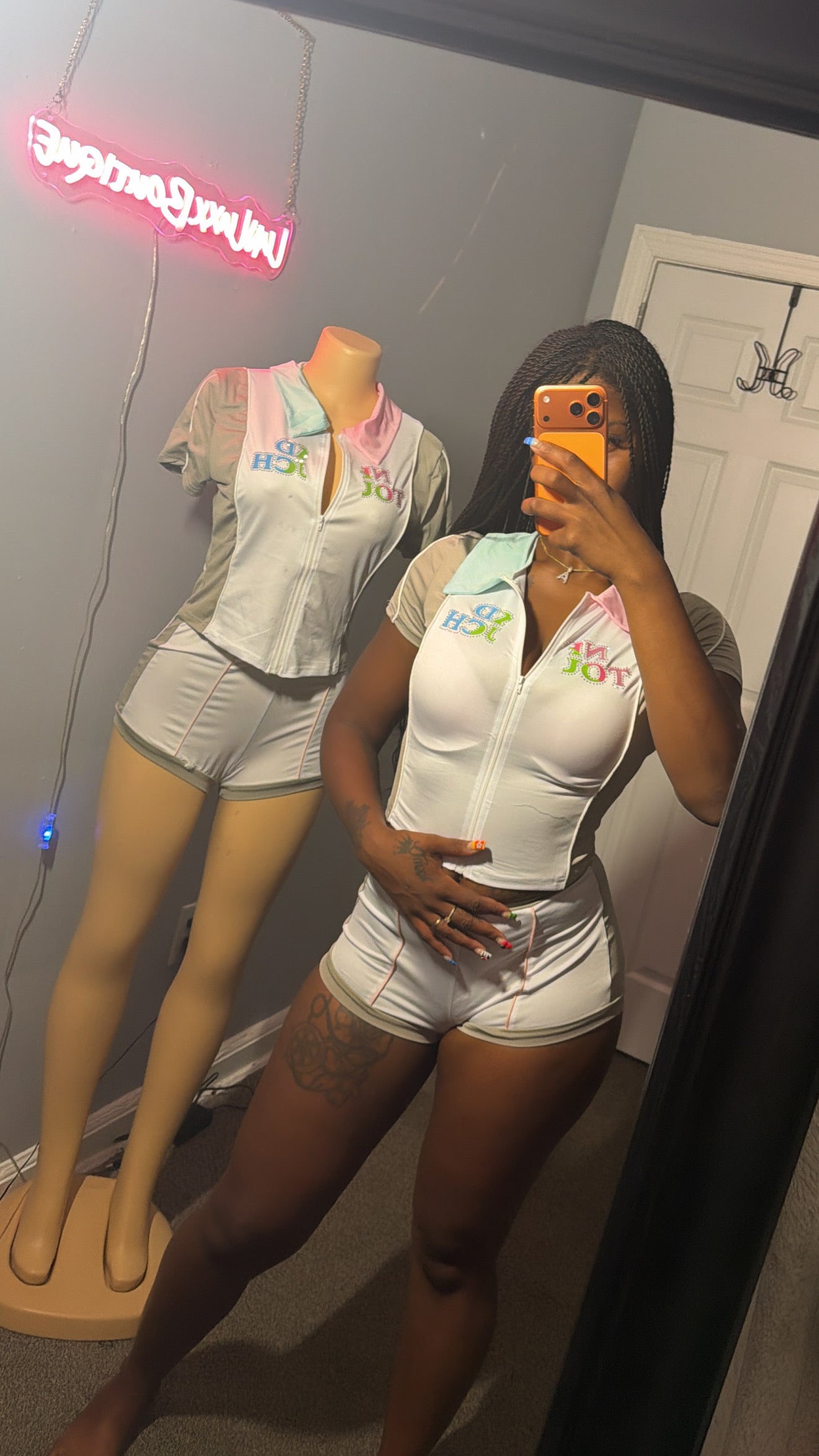 Weekend Getaway Zip Short Set