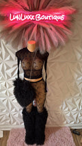 Blackout Baddie BOOTS & Purse Set